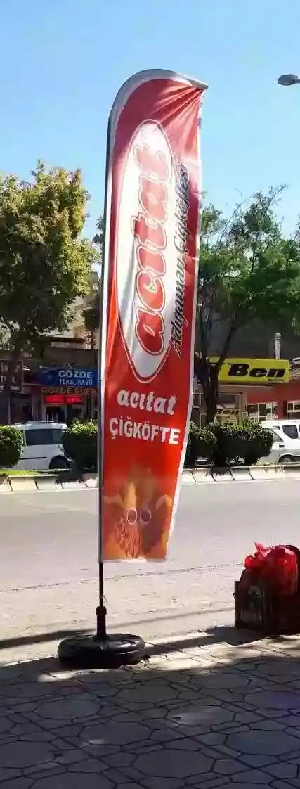 Çiğ Köfteci Olta Bayrağı-13