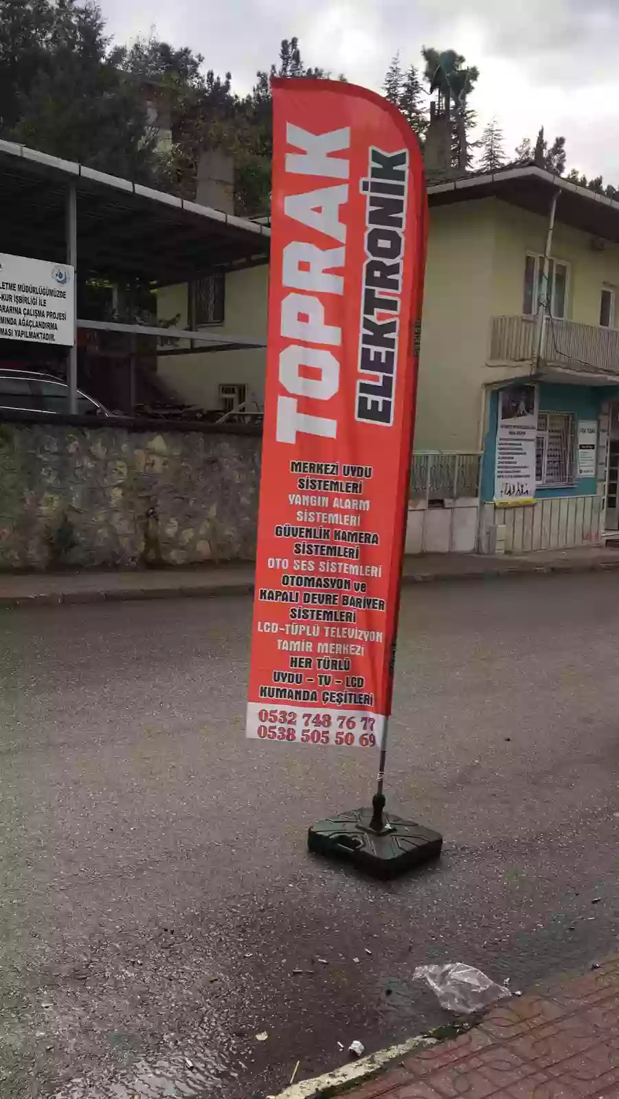 Elektrikçi Olta Bayrağı-6